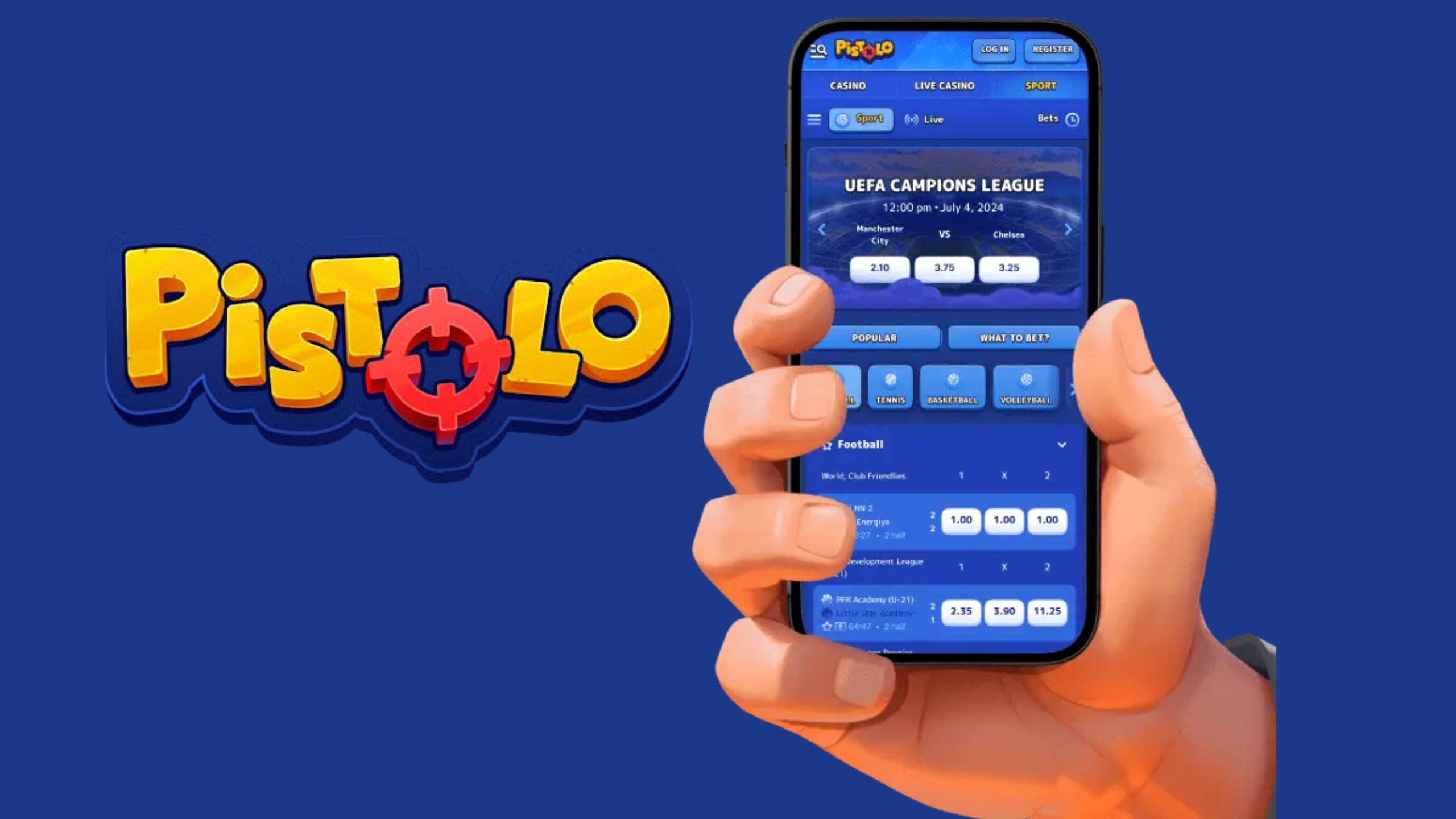 Pistolo Casino Mobiili